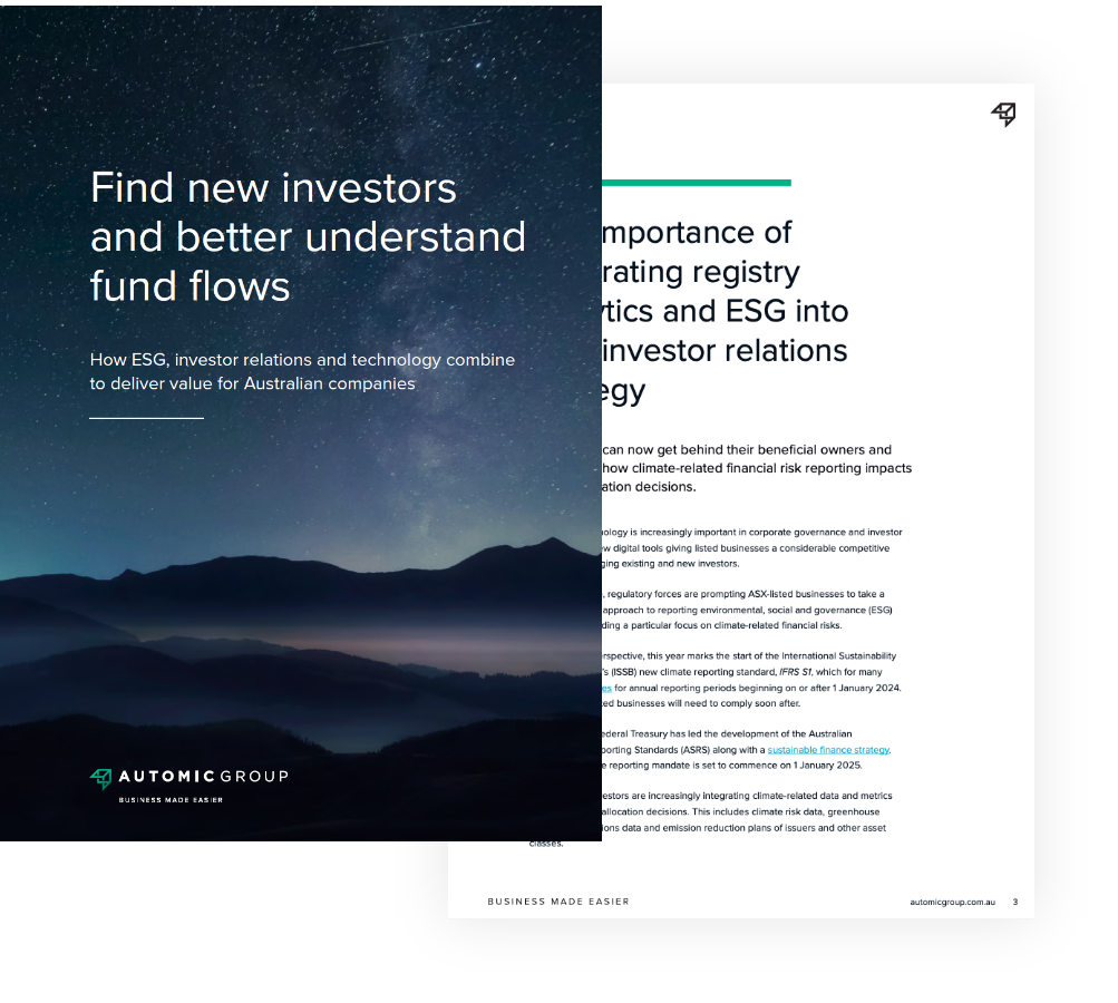 Find new investors and better understand fund flows